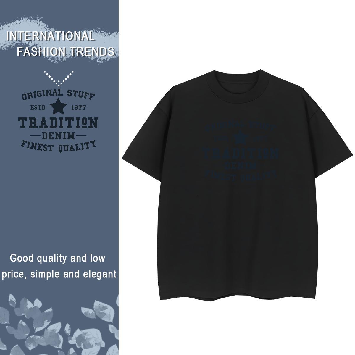 Lady Women Tees 230g Cotton letter Outdoor T Shirt For Woman O Neck Short Sleeves Custom Print Oversized Tops Shirt