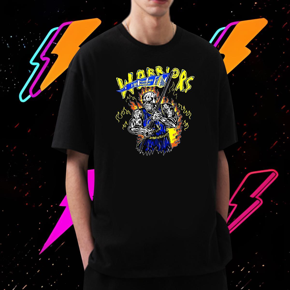 Comfortable Mens T Shirts 230g Cotton skull Street wear Hip Hop Customized Breathable Tshirt for Man Woman Fashion Designer Clothings