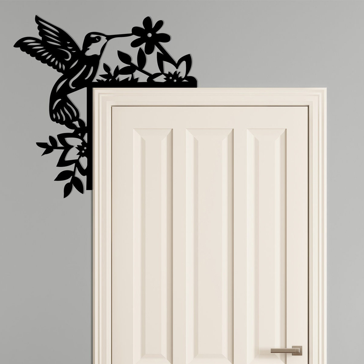 Hummingbird Door Corner Metal Sign Hummingbird Metal Wall Decor Hummingbird Valentine Gift Front Porch Address Signs