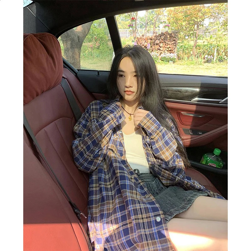 MEXZT S-3XL Harajuku plain weave shirt for women oversized detachable long sleeved shirt streetwear Korean embroidery patch style 240822