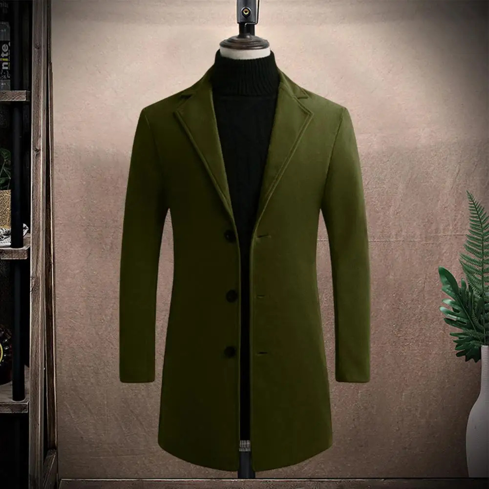 Trendy Winter Jacket Solid Color Coldproof Autumn Slim-fitting Pure Color Coat 240822