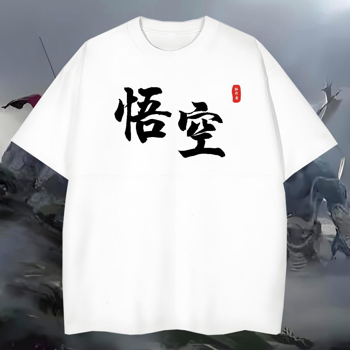 Classic Men T Shirts 100% Cotton 230g Spring Summer Round Neck Short Sleeve Mens Tshirts New Arrival Cartoon Printing L-4XL Tees