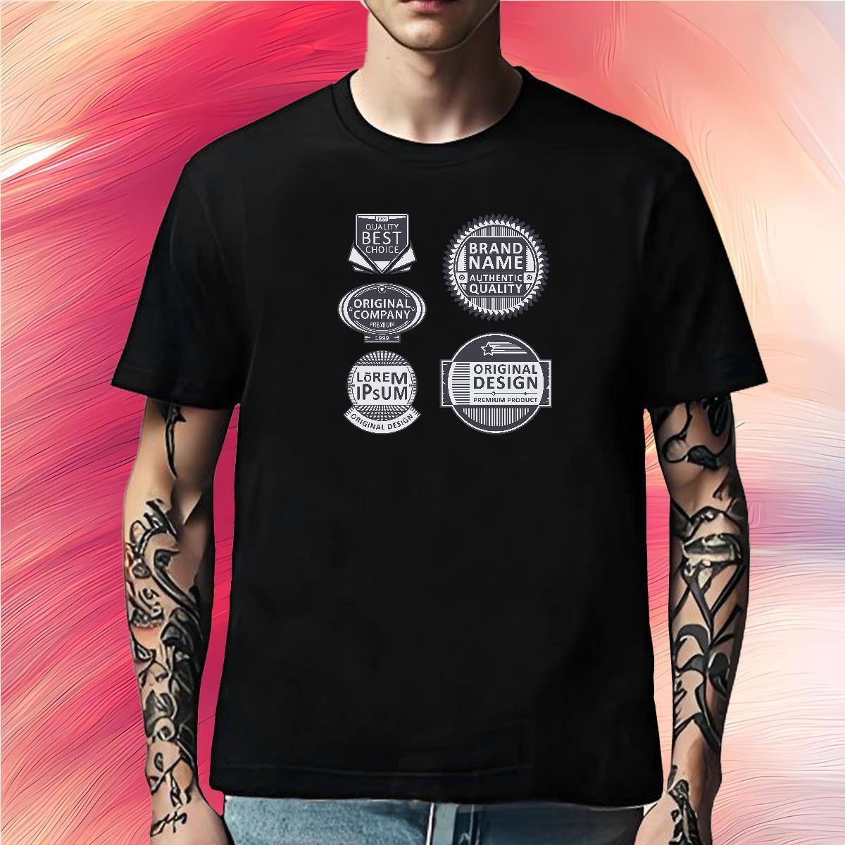 Designer T shirt 230g Cotton letter Street Custom Cartoon Crew Neck Tshirt for Man Woman DIY Tees Shirts