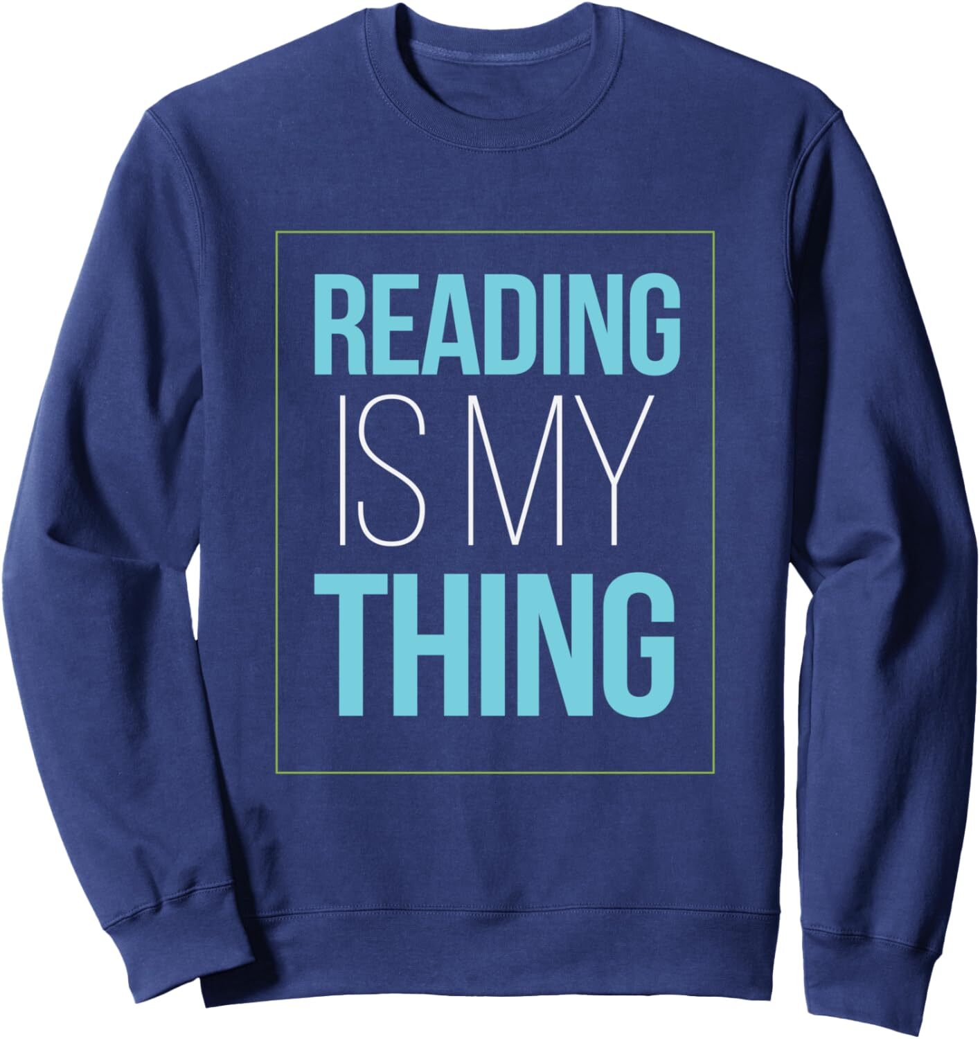 Long Sleeve Shirts for Men sweatshirt Reading Is My Thing Gift, Book Lovers, Teachers Sweatshirt T shirt Tee Streetwear Casual tops clothes