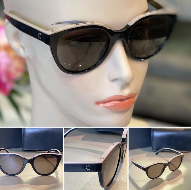 cc glasses designer sunglasses for women womens retro eyewear cat eye protect lenses with luxury letter frames butterfly sun glasses black beig