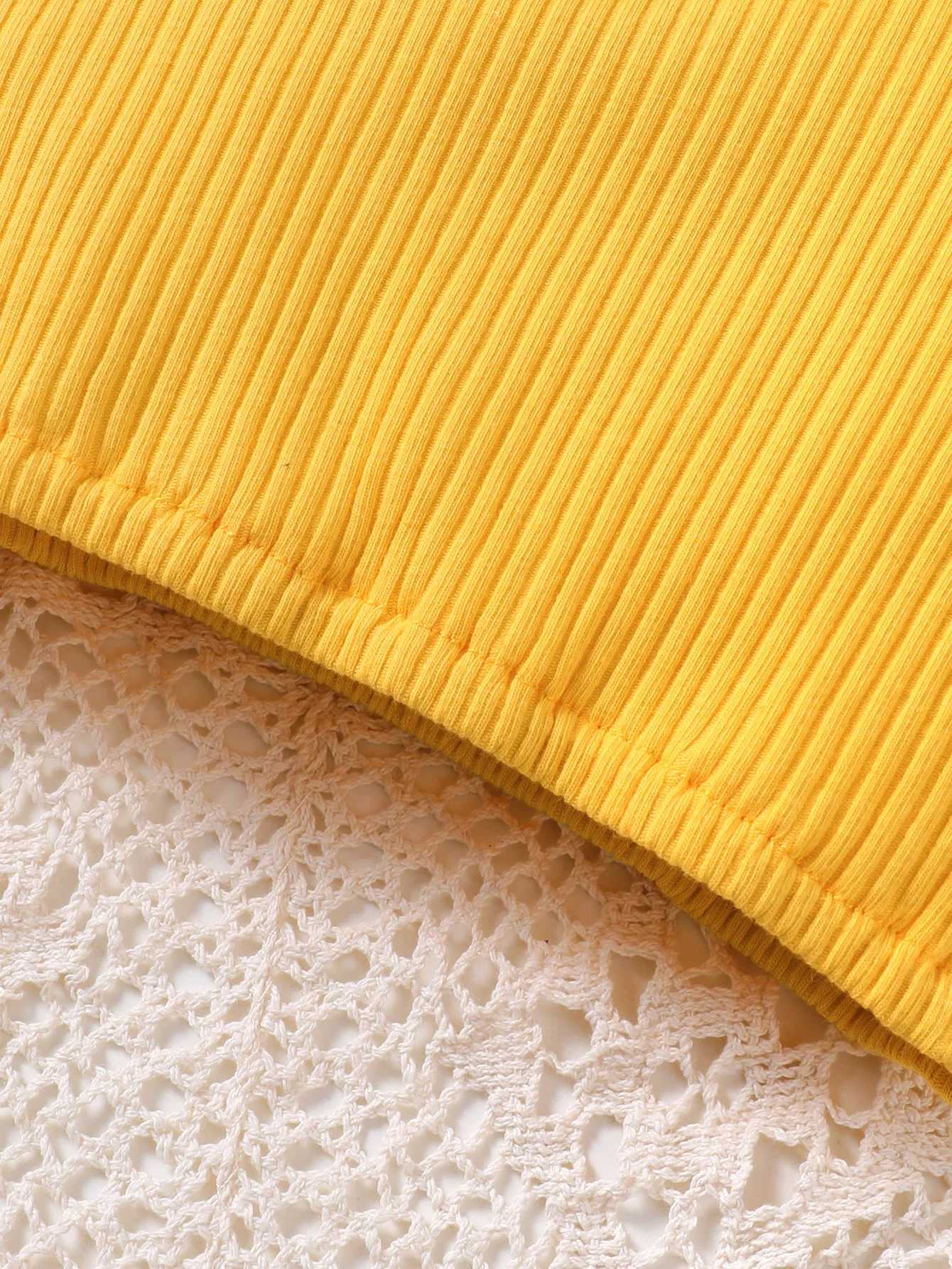 New Newborn Girl Baby Summer Sling Sleeveless Cotton Casual Daily Big Bow Print Baby Clothing Set W250218