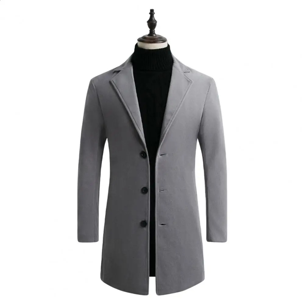 Trendy Winter Jacket Solid Color Coldproof Autumn Slim-fitting Pure Color Coat 240822