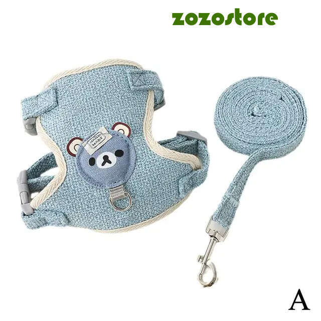 Undershirt Style Pet Leash Adjustable Cat Dog Harness Breathable Leash Convenient Pet Vest For Small Dog Cat Supplies 594