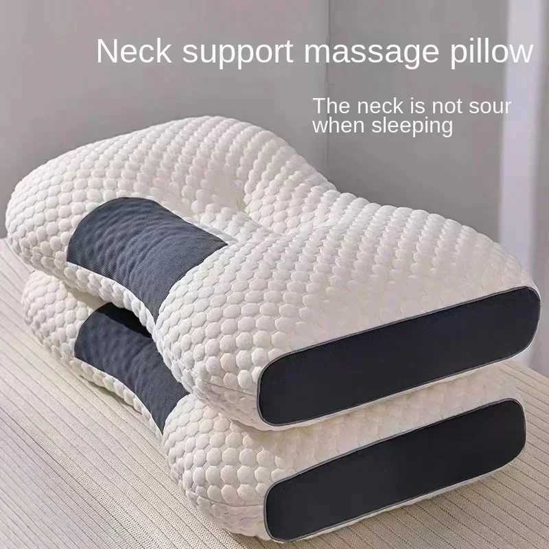 Super 3D Ergonomic Pillow for Sleeping Orthopedic Neck Pillow Protect Spine Contour Bedding for All Sleeping PositionsXJ240822