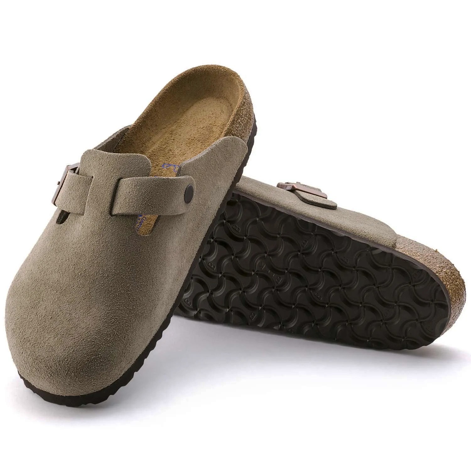 Designer Birocks Clogs Sandals Slides Men Women Cork Flat Soft Suede Leather Outdoor Platform Slippers Top Quality 989