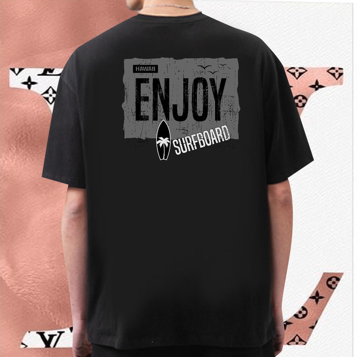 Wholesale Mens T Shirts 230g Cotton letter Anime Printing Street Customized Print O-Neck Short Sleeve Couples T Shirts 2024 Designer Tee Shirt