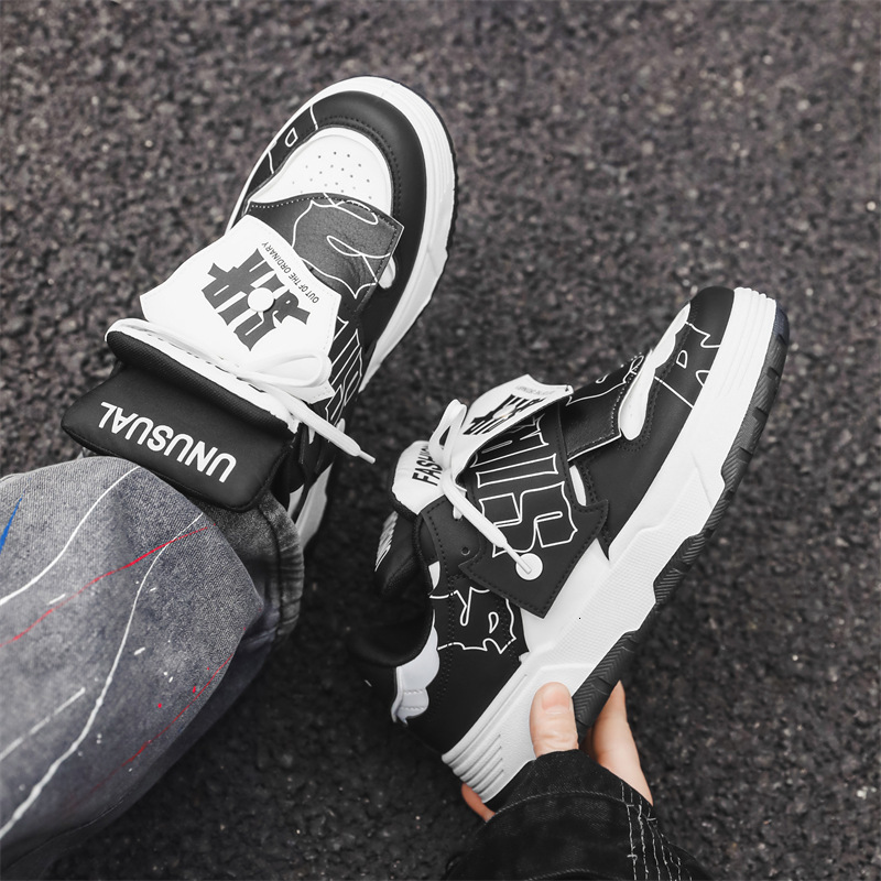 Ddmysports New Men S Bread Niche Arajuku Trendy Sports Versatile Casual Board Student Single Shoes C OUTDOOR