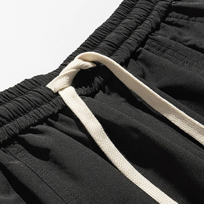 Product Cut Shorts Mens Summer Fashion Ice Silk Thin Casual Loose American Sports 240823