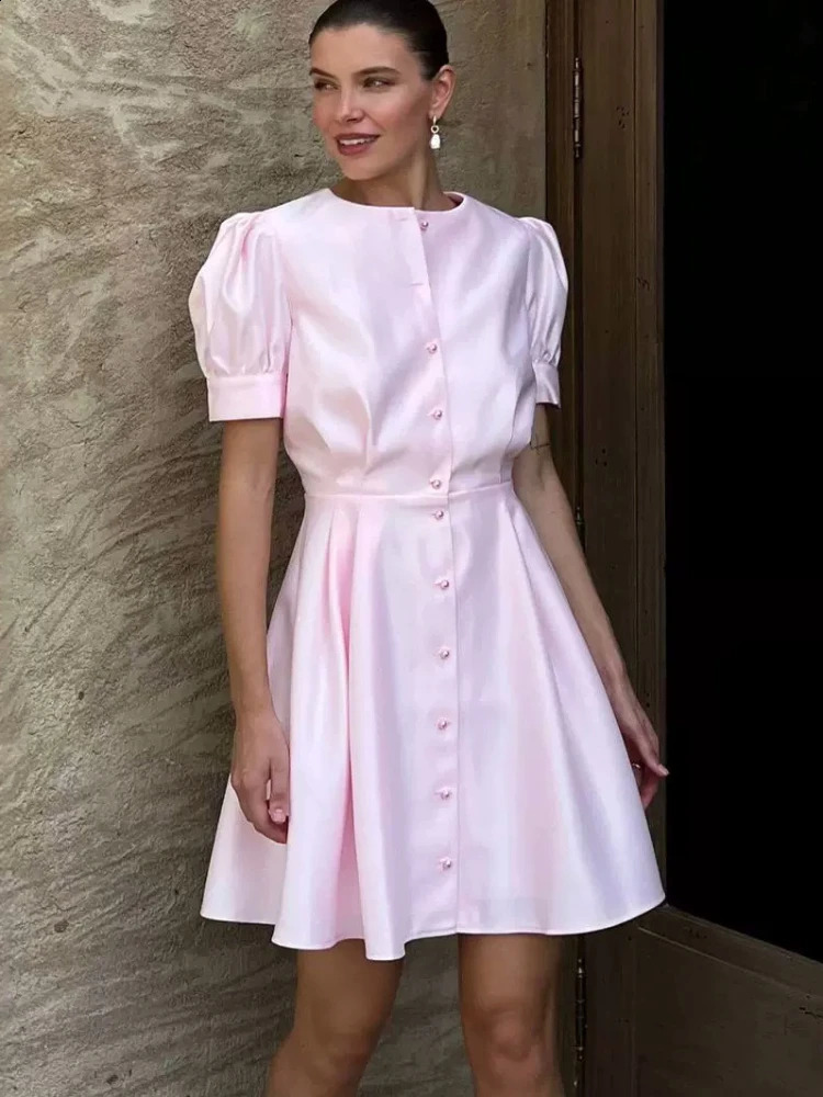 Summer Fashion Dresses for Women Office Basic Temperament High Waist Split Midi Dress Womens Elegant Party Dress 240822