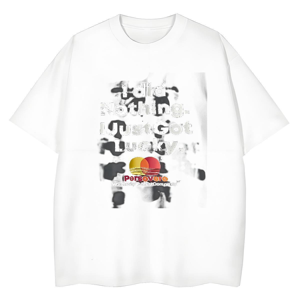Nice Couples T Shirts 230g Cotton letter Casual Sport T-Shirts for Women Breathable Soft Oversized L-4XL Tshirts