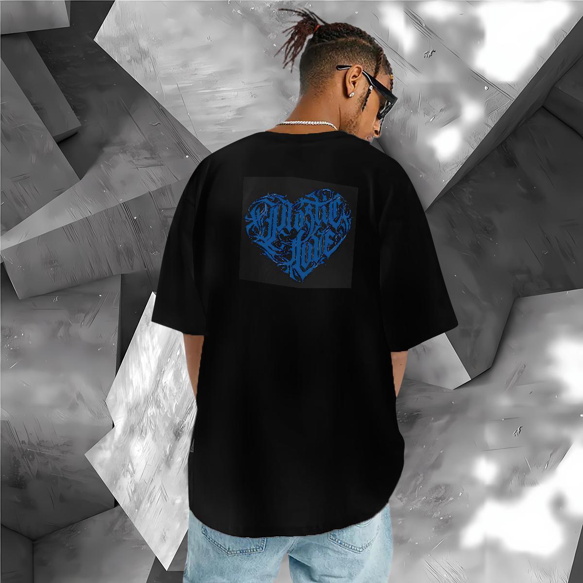 Soft T Shirts Men 230g Pure Cotton letter Daily Outfit Black White Crew Neck Men Tshirts New Arrival Polos