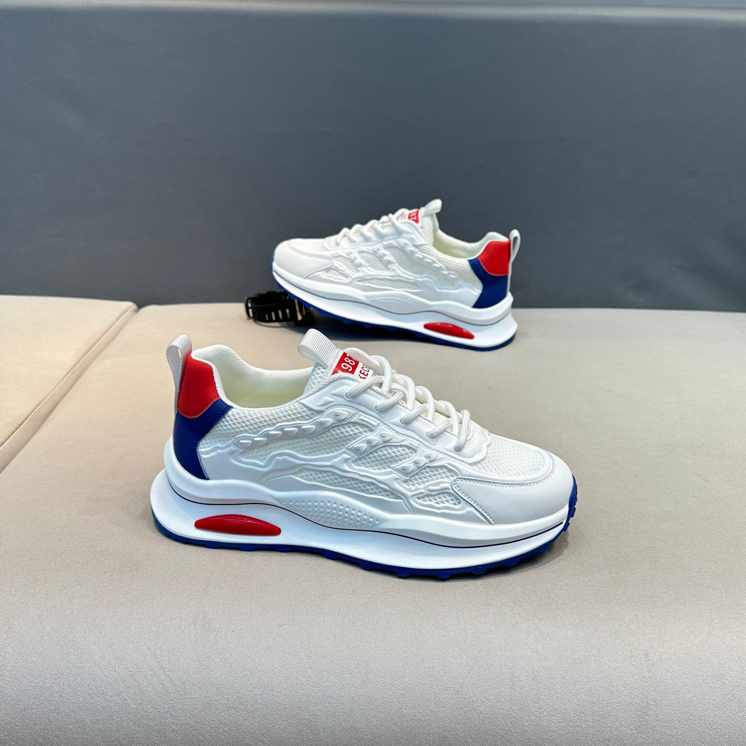 Ddmysports Mesh Summer New Soft Sole Breathable Versatile Little White Men S Casual Sports Shoes Trend OUTDOOR