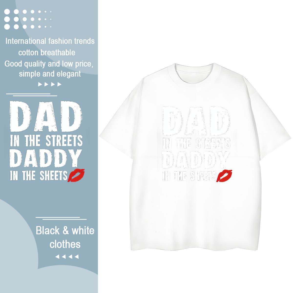 Comfortable Women Tshirts 230g Pure Cotton letter Daily Outfit T-Shirts Crew Neck Breathable Anime Print Tops Shirt