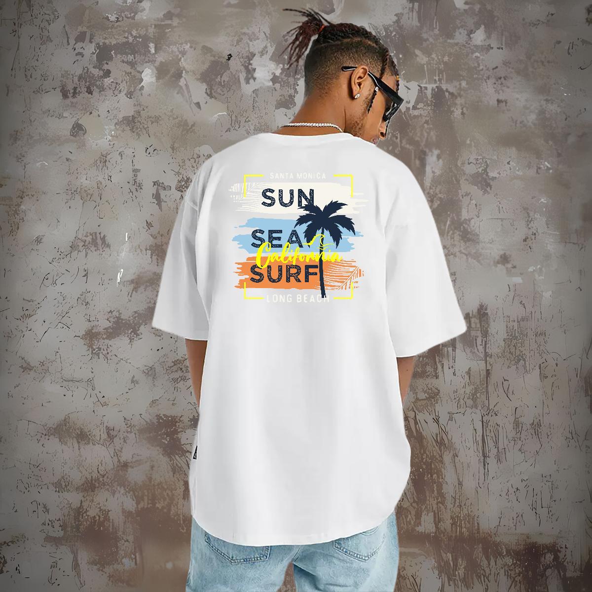 High Quality Men T Shirts 230g Cotton letter High Street Hip Hop Customized Breathable Crew Neck Men Tshirts Stylist Tees