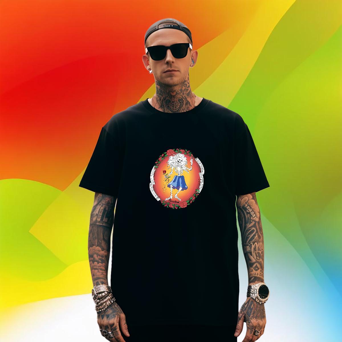 Cool Men T Shirts 230g Cotton flower Outdoor Custom Anime Breathable Short Sleeve Men Tees 2024 Designer Wear
