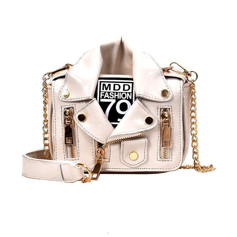 Oil jacket, small suit, women's 2024 spring/summer new chain bag, Korean version fashionable one shoulder crossbody bag bags