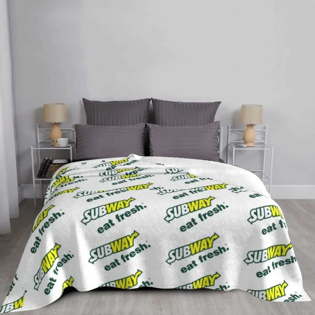 3d Print Baby Blanket Subway Wrapper Super Soft Warm Babes Carpet Decorative Sofa Blankets Decorative Bed Qulit Plush AnimeXJ240822