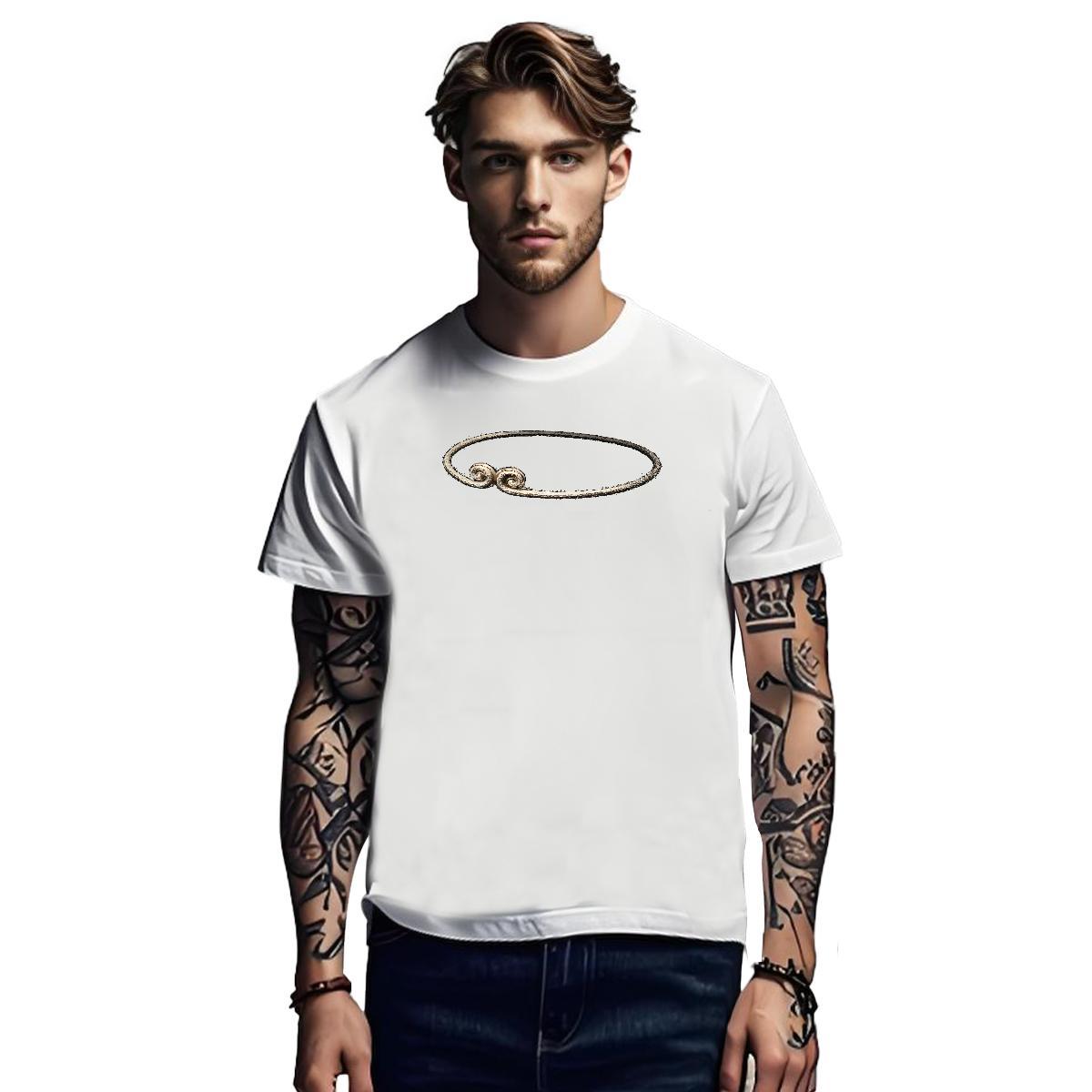 Popular T-Shirts for Men 100% Cotton 230g Casual Daily Wear Pure Cotton Couples T Shirts Classic Cartoon Printing L-4XL Tops Shirt