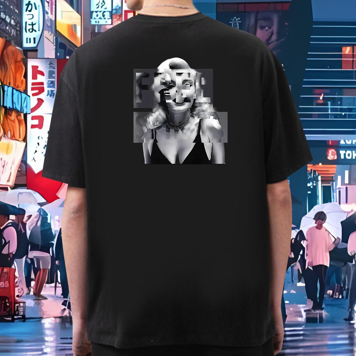 Wholesale T-Shirts for Men 230g 100% Cotton character Daily Outfit Custom Print Oversized Breathable Short Sleeve Men Tshirts Fashion Clothes