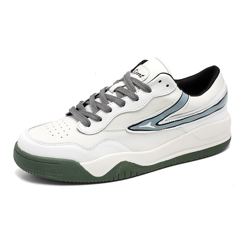 Ddmysports Spring New Men S Board With Thick Sole And Increased Height Color Blocked White Male Student Casual Shoes Breathable Sports OUTDOOR