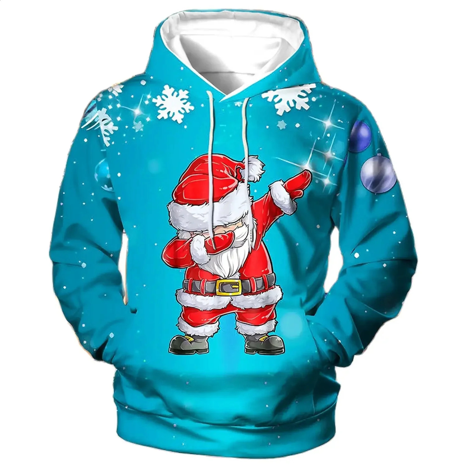 Christmas 3D Print Unisex Ugly Sweater Funny Xmas Pullover Hoodie Sweatshirt Men Women Autumn Winter Plus Size Clothing 6XL 240823