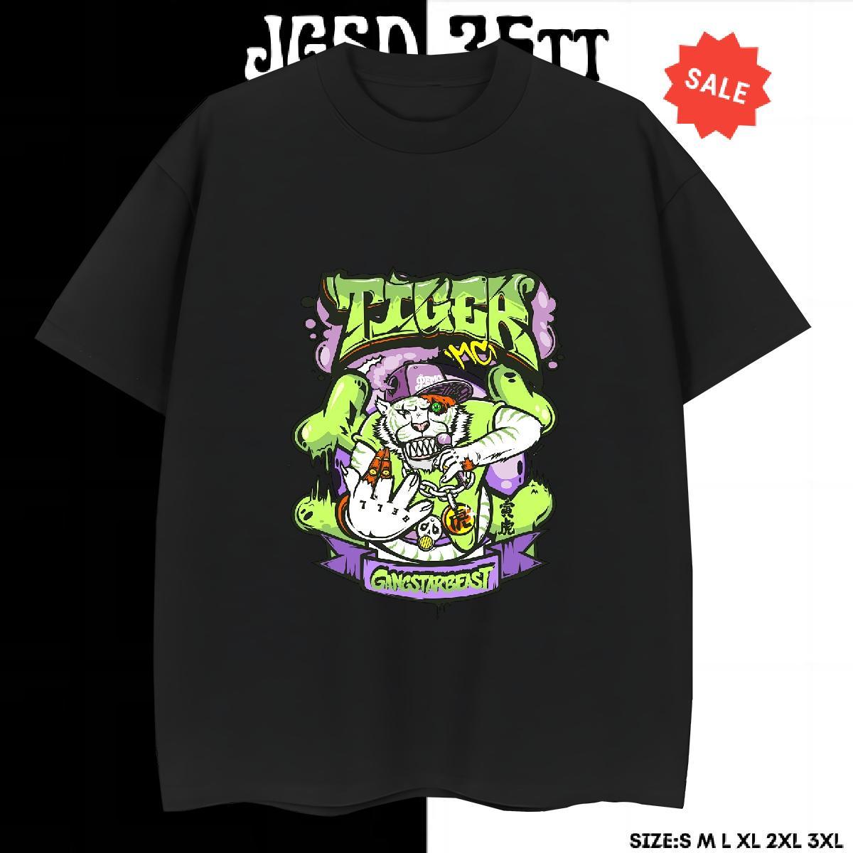 Free Shipping T-Shirts 230g Cotton skull Spring Summer Plus Size Custom Crew Neck Breathable Men Clothes T-Shirt Brand Tops