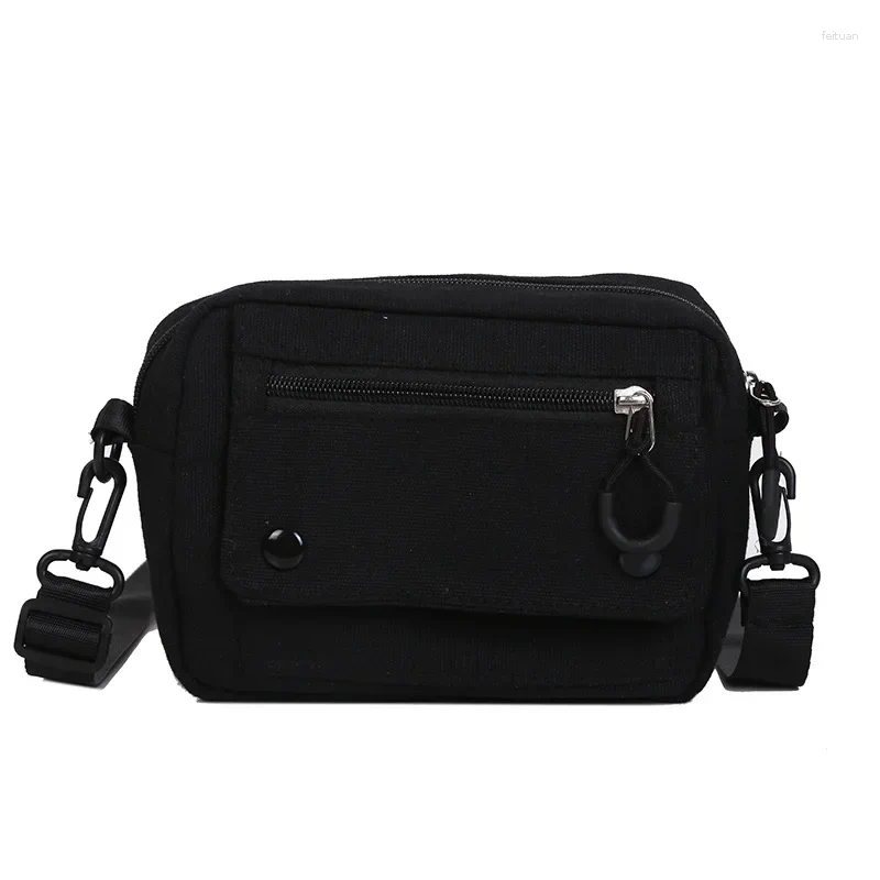 Bag 2024 Women Pure Color Casual Tote Outdoor Canvas Handbag Zipper Shoulder Luxury Bolsas Femininas Bags For