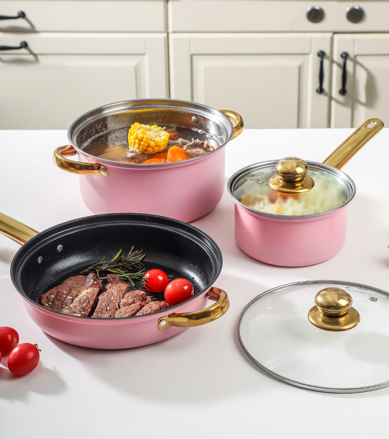 Cookware Sets 21Pcs Pots And Pans Set Nonstick Frying Saucepans X240815