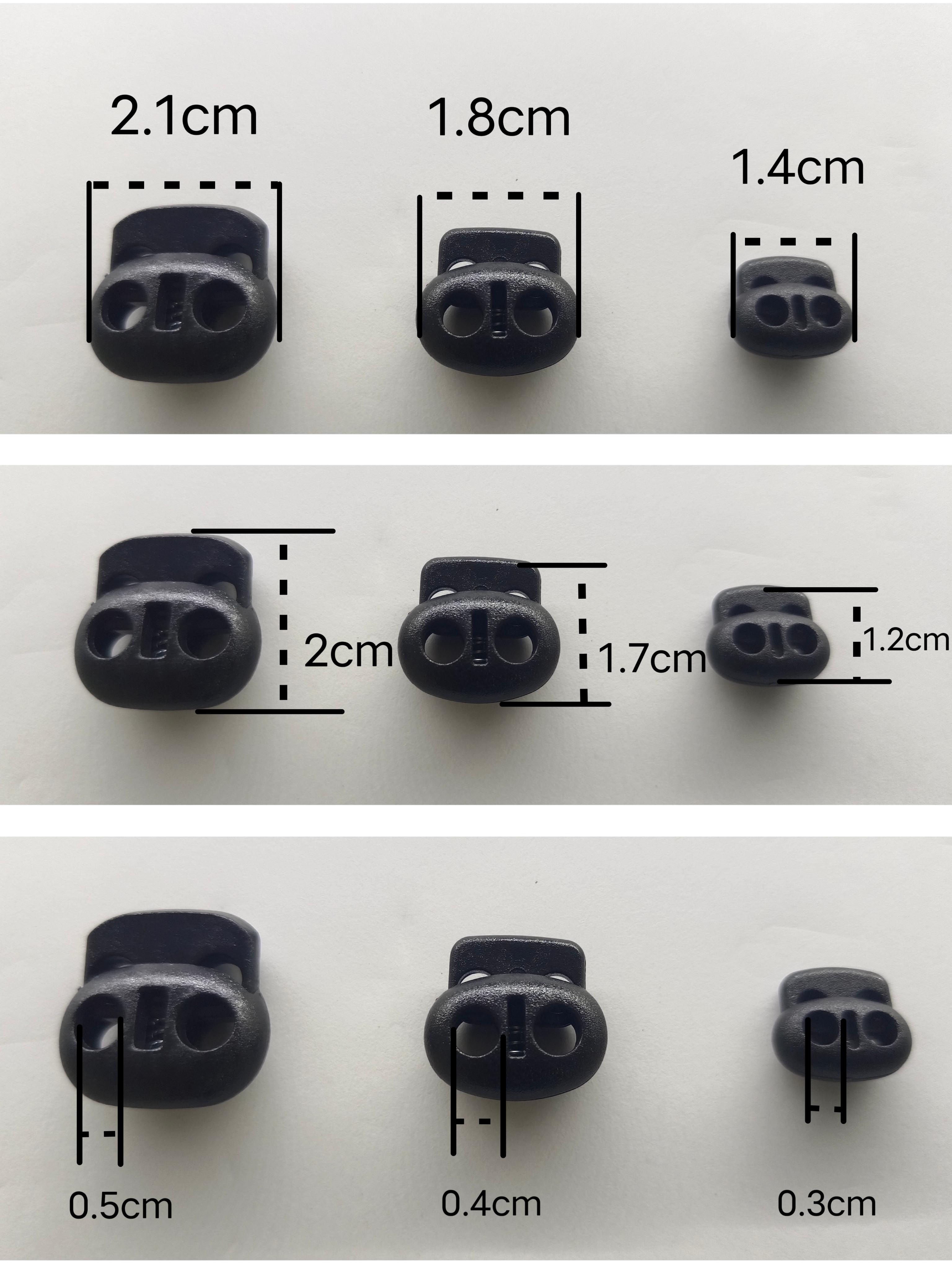 Multi-Purpose Plastic plastic spring buckle Face Snap Fasteners for Decorative Projects