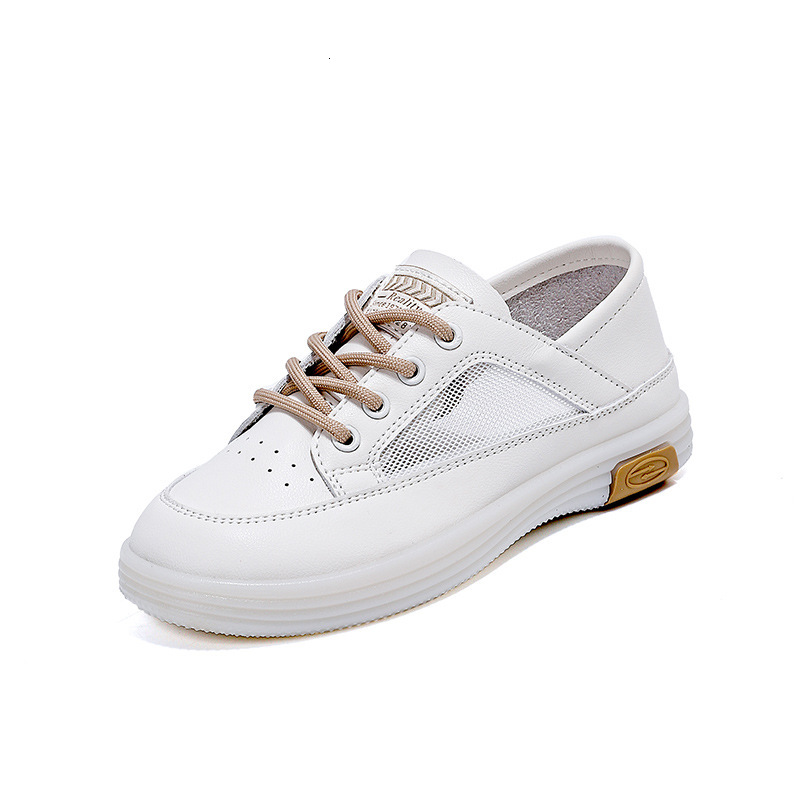 Ddmysports Mesh Breathable White For Women Summer New Versatile Board Shoes Lightweight Soft Soled Sports OUTDOOR
