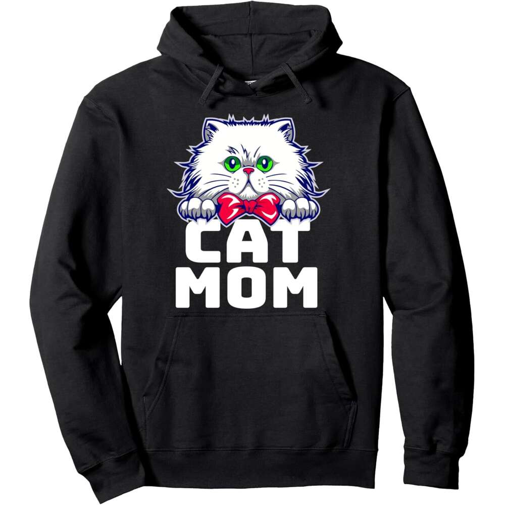 Hoodie for Mens Womens Cat Mom Not Single I Have A Cat Graphic Cool Designs Fun Pullover Hoodie Graphic Hoodies sweatshirt Pullover Long Sleeve