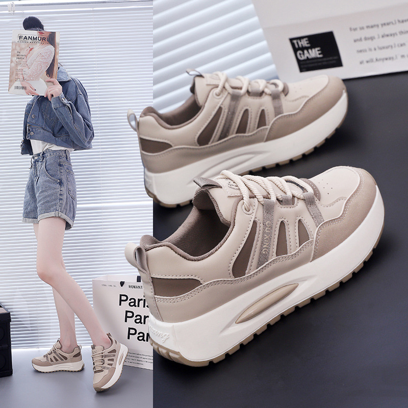 Ddmysports Ins Korean Version New Dad Autumn Student Running Sports Casual White Shoes For Women X Q OUTDOOR