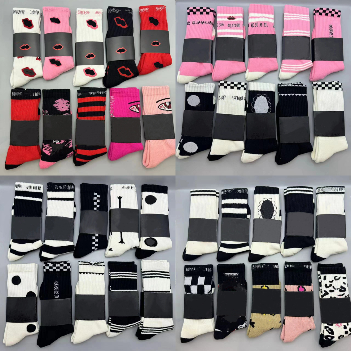 Luxury Men Women socks Designer stocking classic letter comfortable breathable cotton high quality fashion 15 kinds of color freedom to choose elite grip socks