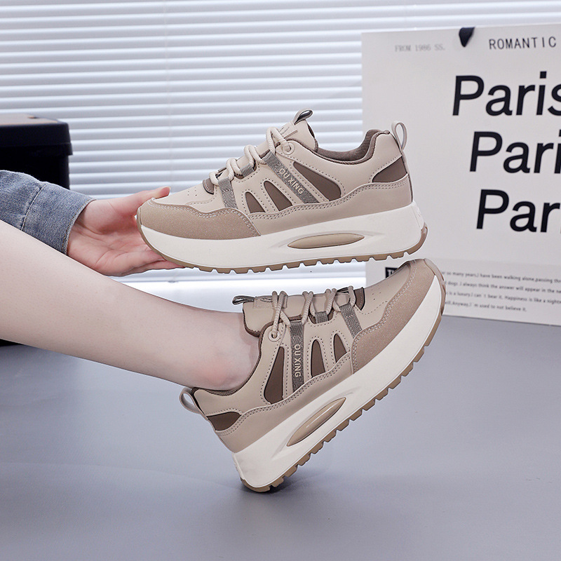 Ddmysports Ins Korean Version New Dad Autumn Student Running Sports Casual White Shoes For Women X Q OUTDOOR