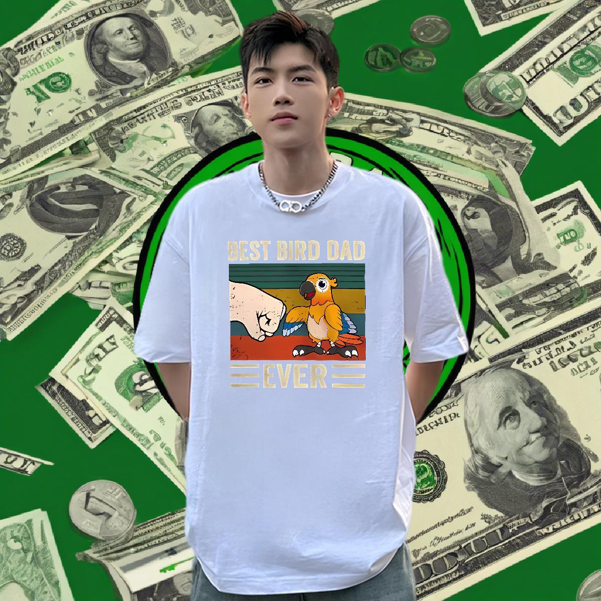 Cool Man T Shirts 230g 100% Cotton letter Daily Outfit Anime Breathable Short Sleeve Couples T Shirts 2024 DIY Polos