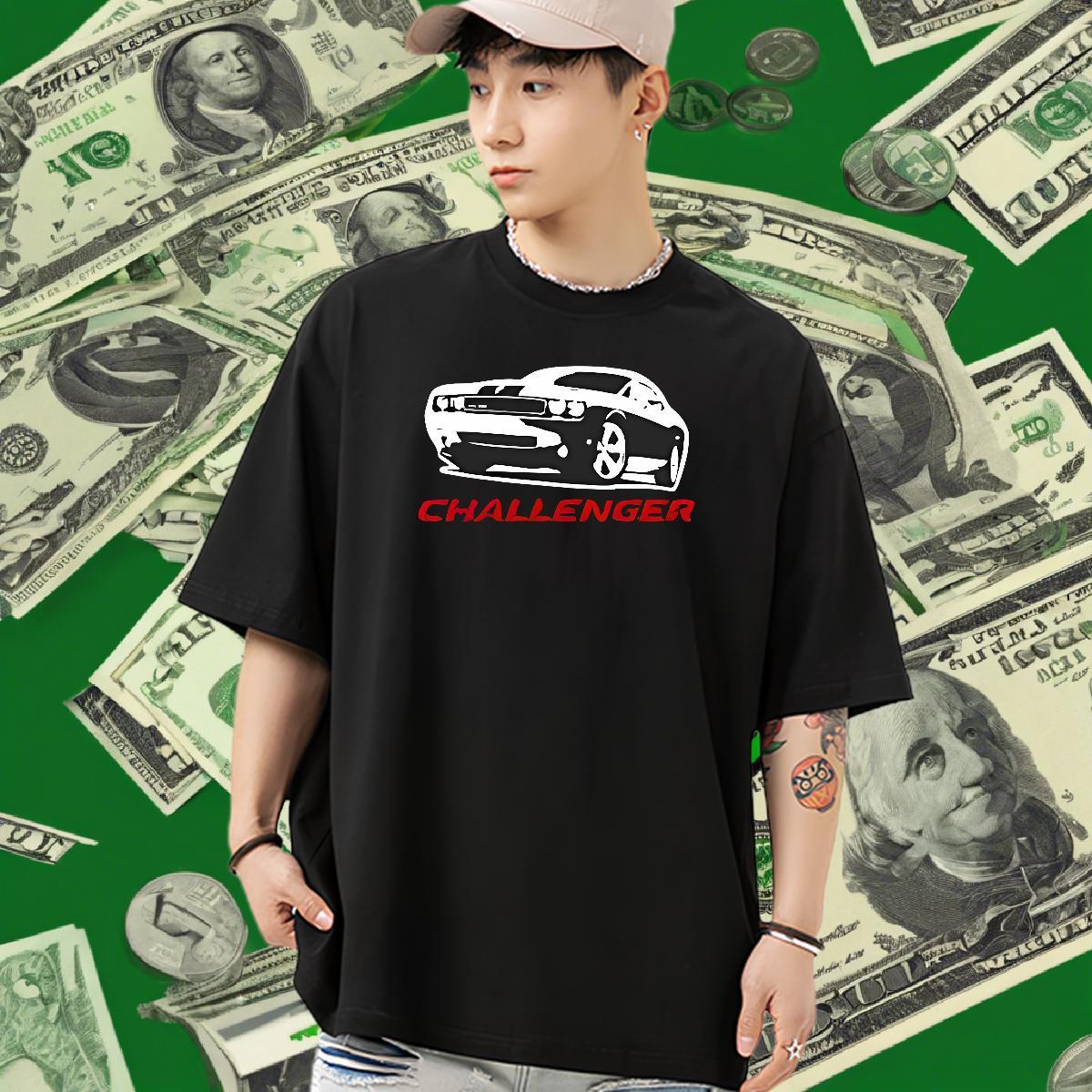 Popular T Shirt For Man 100% Cotton 230g car Spring Summer Custom Big Size Breathable Soft Couples T Shirts DIY Polos