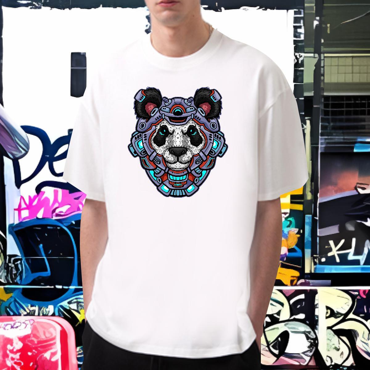 Comfortable T-Shirts 230g 100% Cotton skull Summer Casual Custom Printed Breathable Soft Men Tops Tees DIY Clothes