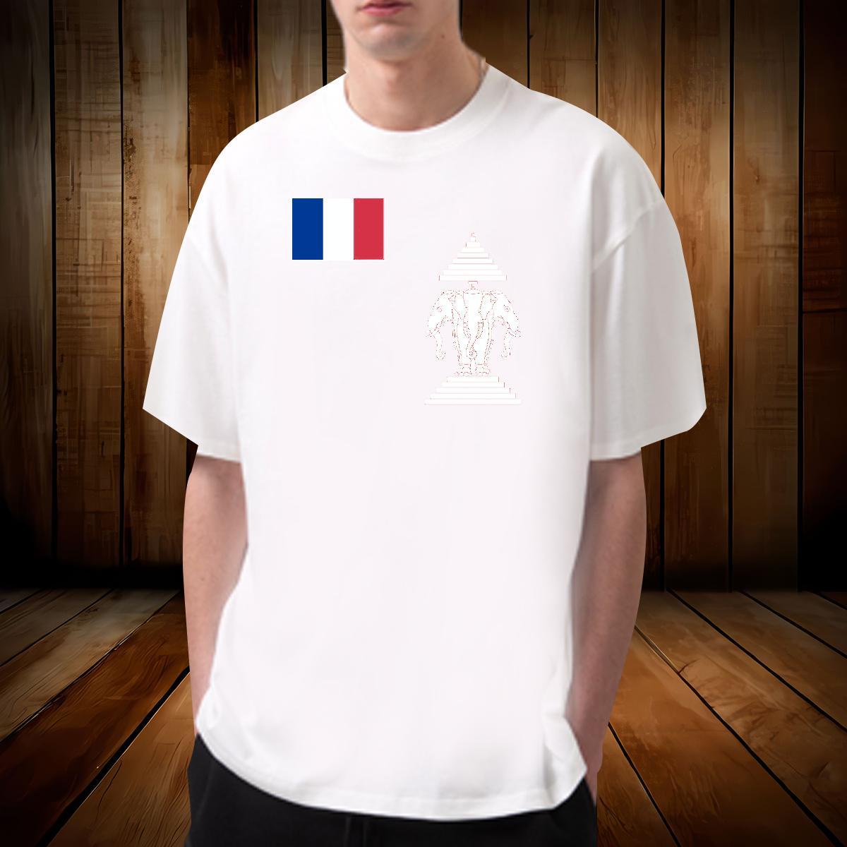 Cool Design T Shirts Men 100% Cotton 230g elephant Sport Anime Print Round Neck Short Sleeve Mens Tshirts 2024 Wear