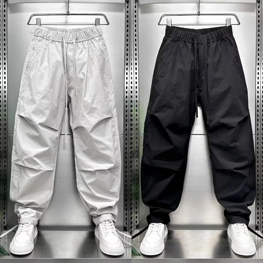 Gym Jogging Mens Summer Pants Man Korean Dongdaemun 2024 Trousers for Men Clothing Clothes Sport Joggers Running 240822