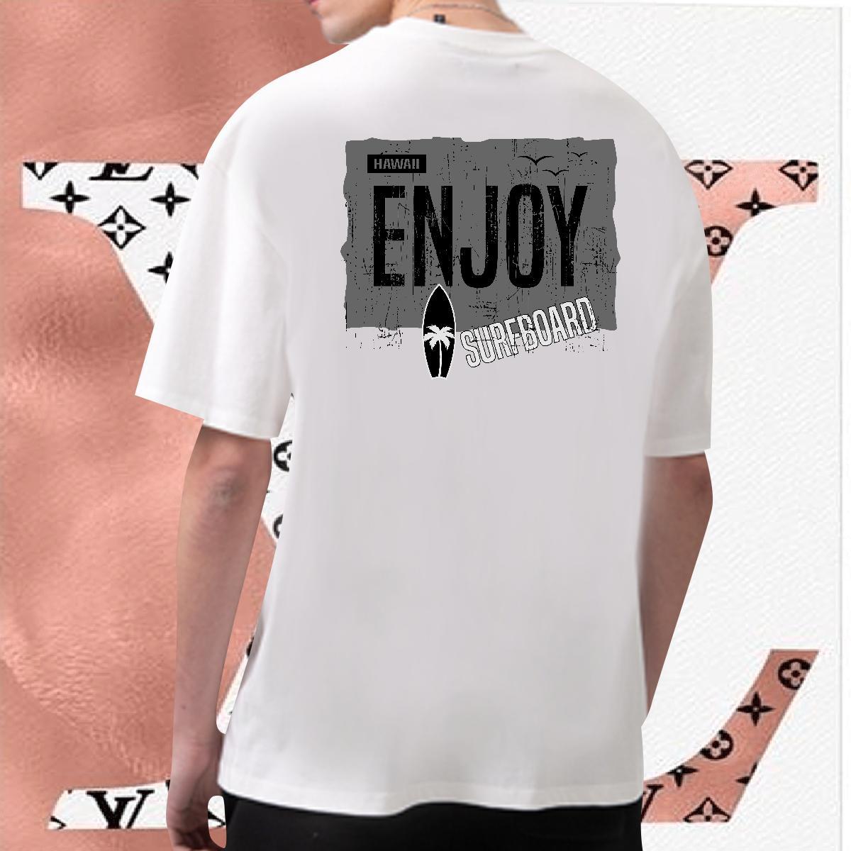Wholesale Mens T Shirts 230g Cotton letter Anime Printing Street Customized Print O-Neck Short Sleeve Couples T Shirts 2024 Designer Tee Shirt