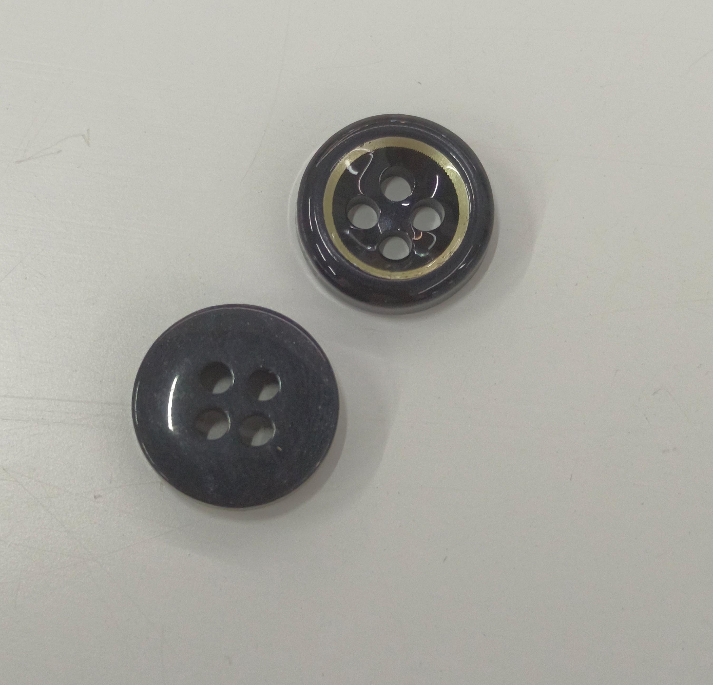 Stylish and Sturdy Four Pole Resin Shirt Snap Button for Fashion & Functionality
