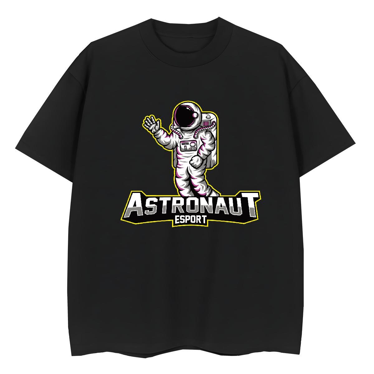 Lady Women Tshirts 100% Cotton 230g universe Hip Hop Street Woman T Shirts Short sleeve Soft Cartoon Printing L-4XL Top Shirts