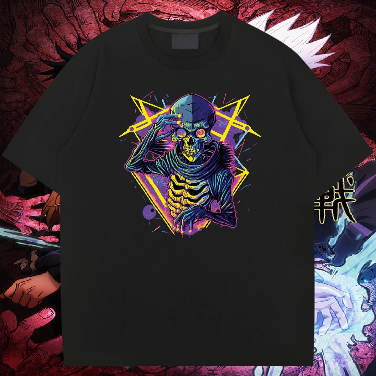 Unisex Man T Shirts 100% Cotton 230g skull Street Casual Custom Print Oversized Pure Cotton Men Tees Customized Wear