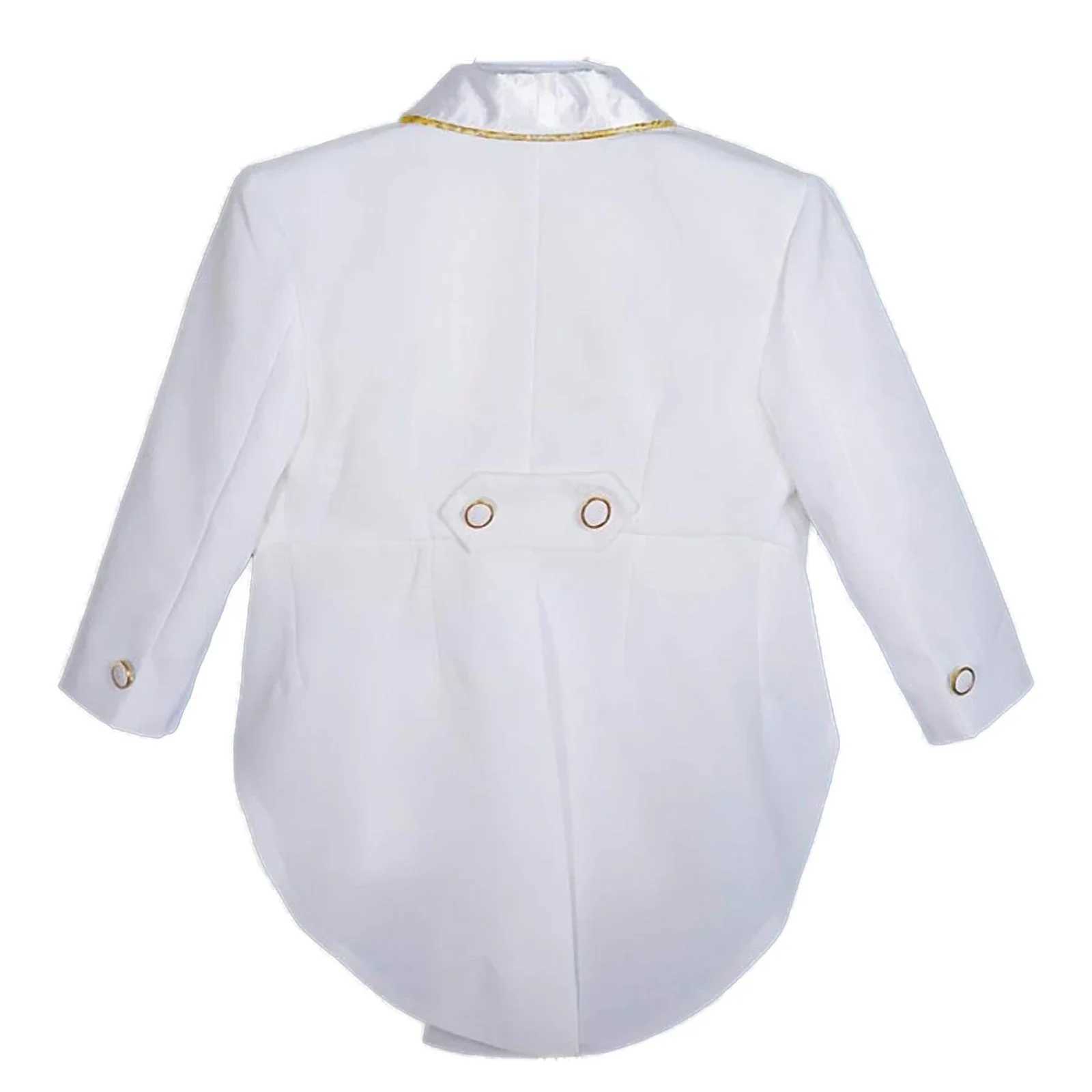 Baby boy set Christmas set childrens wedding birthday party set evening dress outerwear pants vest bow tie gentlemans baptismal attire W240823