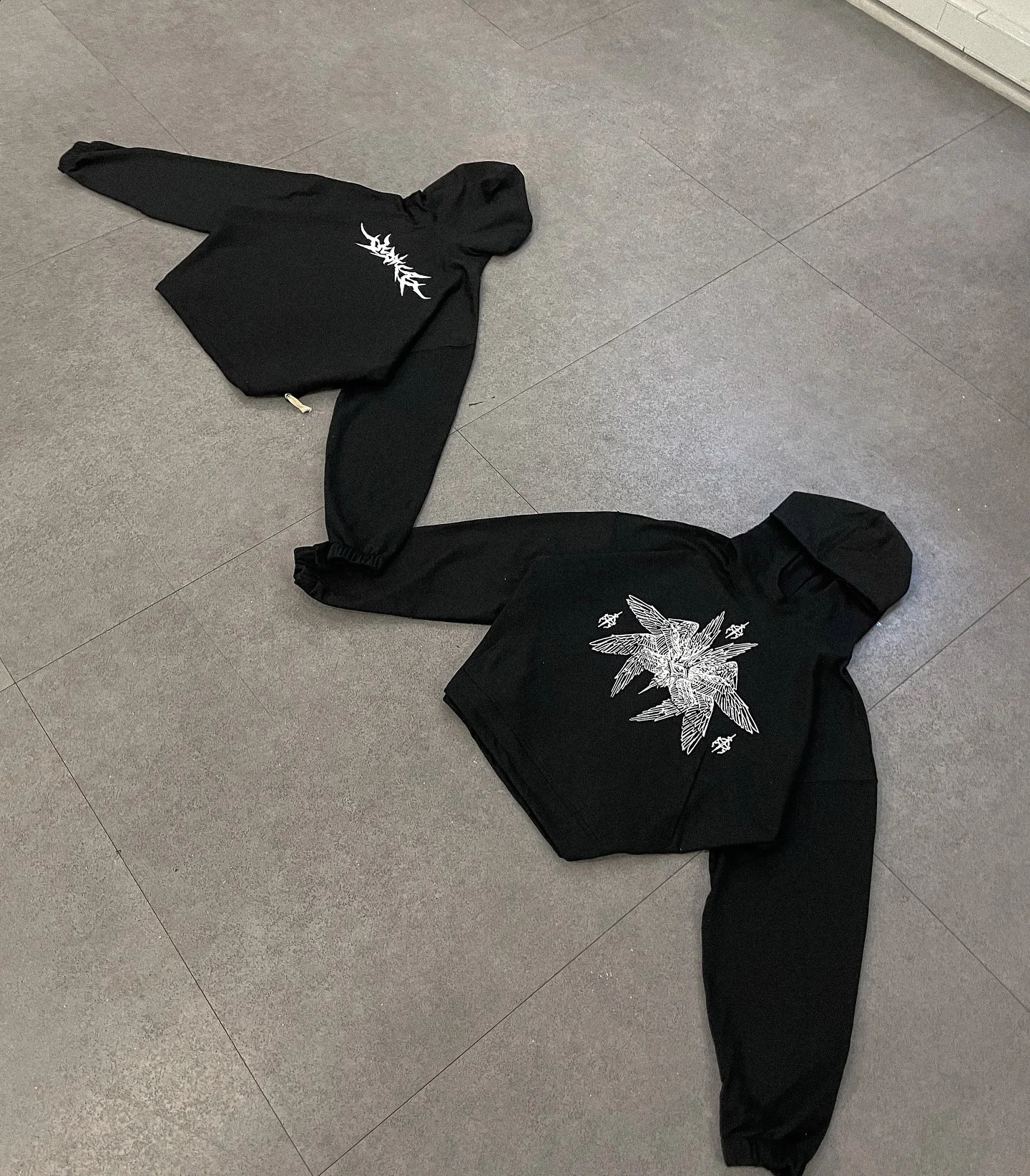 2000s Retro Hoodie Women Men Streetwear Harajuku gothic print Graphic Oversized Jacket Punk hip hop Y2K Clothes Sweatshirt tops 240822